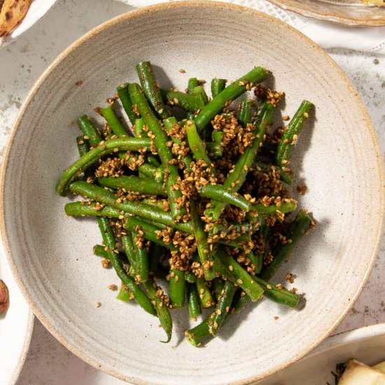 Japanese Sesame Green Beans