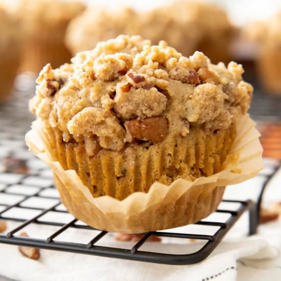 Cinnamon Streusel Muffins
