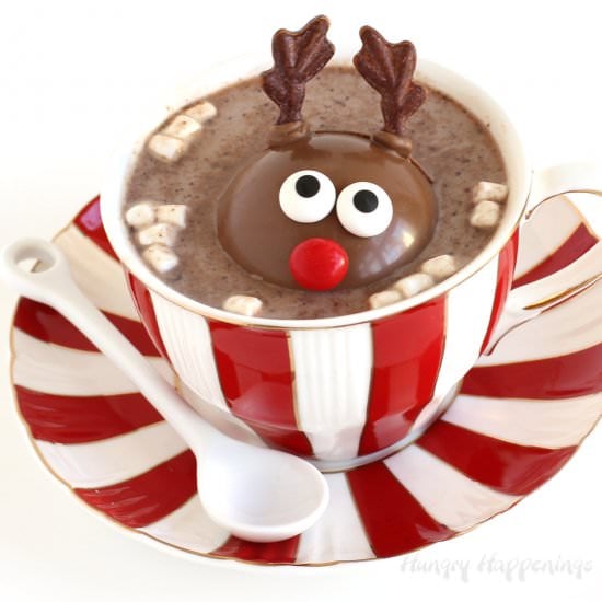 Reindeer Hot Chocolate Bombs