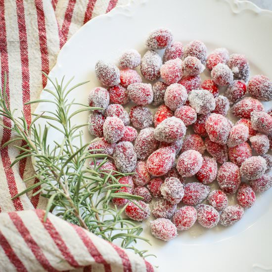Sugared Cranberries