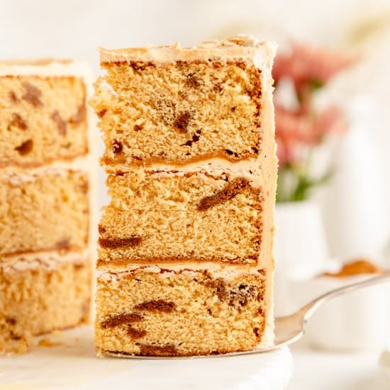 Biscoff Double Cookie Butter Cake