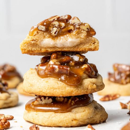 Pecan Pie Cheesecake Cookies