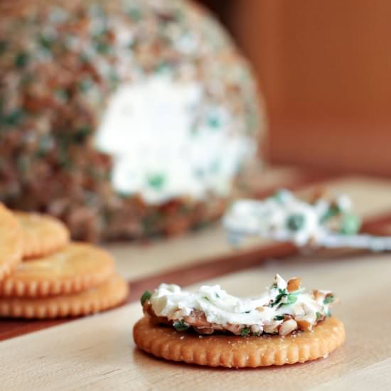 Garlic Onion Cheese Ball