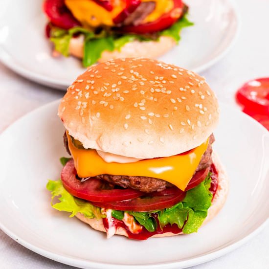 The Best Juicy Burger Recipe