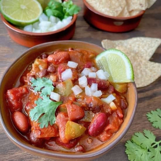 Vegan Three Bean Chili