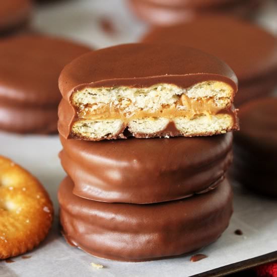 Peanut Butter Ritz Cookies