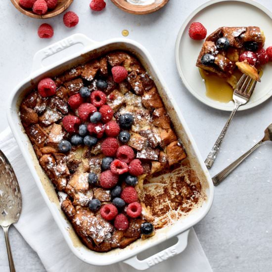 Brioche French Toast Casserole
