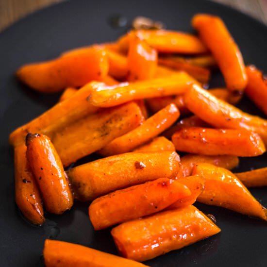 Caramlised Brown Sugar Carrots