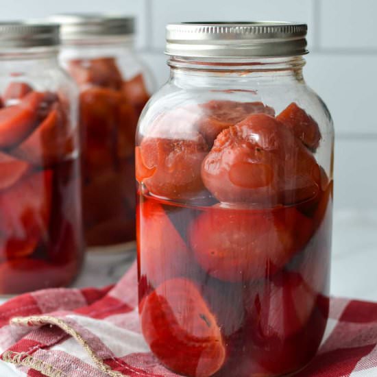 Pressure Canning Beets