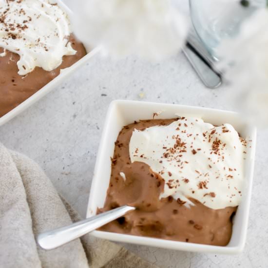 Sugar Free Keto Chocolate Pudding