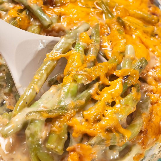 Paula Deen’s Green Bean Casserole