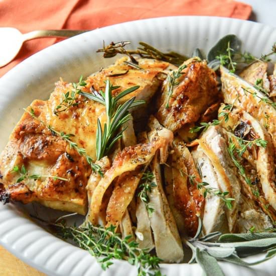 Butter and Herb Turkey Breast