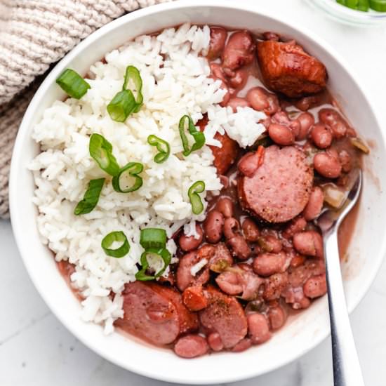 Instant Pot Red Beans and Rice