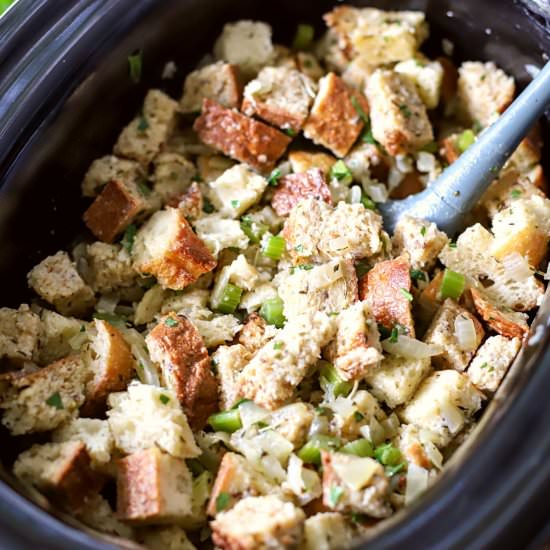 Crock Pot Stuffing