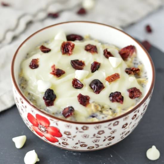 Cranberry Bliss Oatmeal
