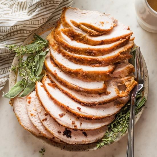 Juicy Crockpot Turkey Breast
