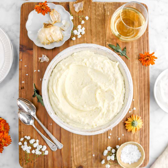 Roasted Garlic Mashed Potatoes