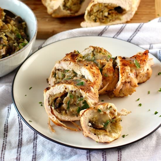 Stuffing Stuffed Chicken Breasts