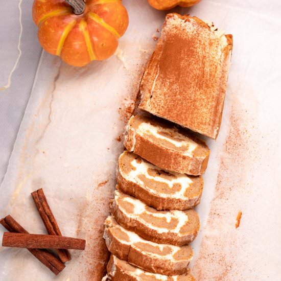 Keto Pumpkin Roll