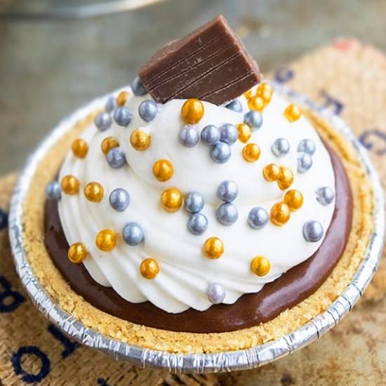 No Bake Chocolate Tart