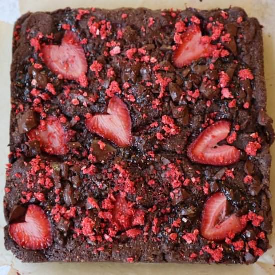 Strawberry Brownies