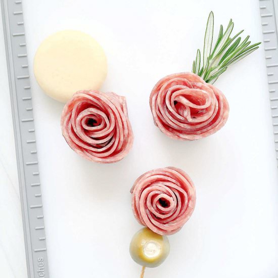 How to Make Salami Roses