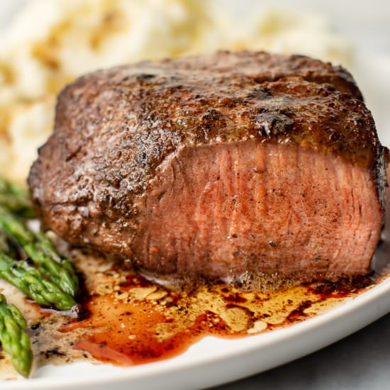 simple filet mignon