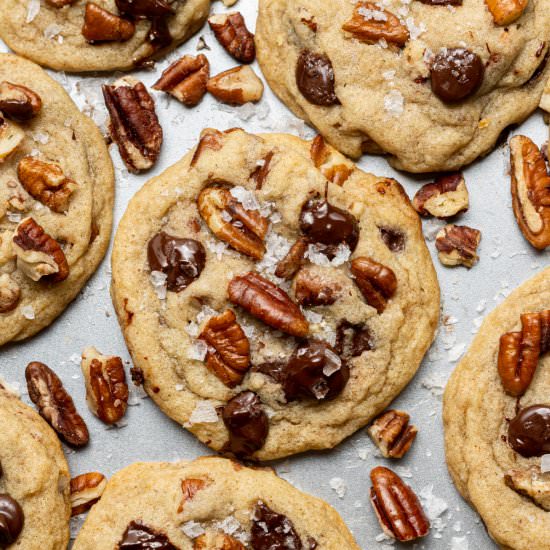 Pecan Chocolate Chip Cookies