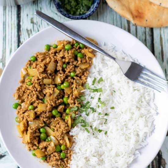 Easy Lamb Mince Curry