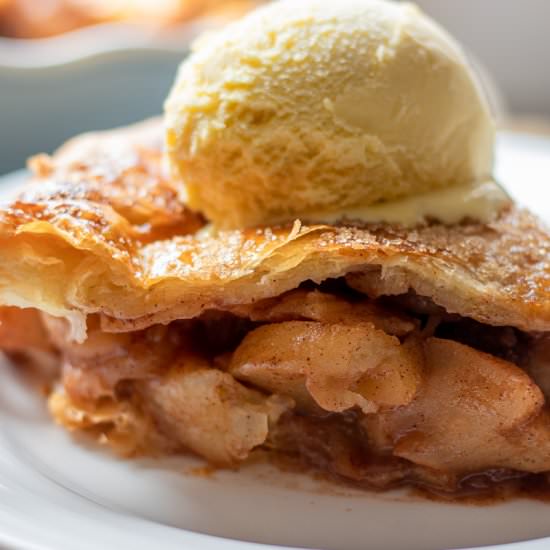 Puff Pastry Apple Pie