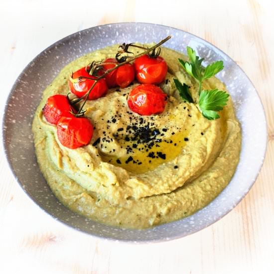 The Best Avocado Hummus