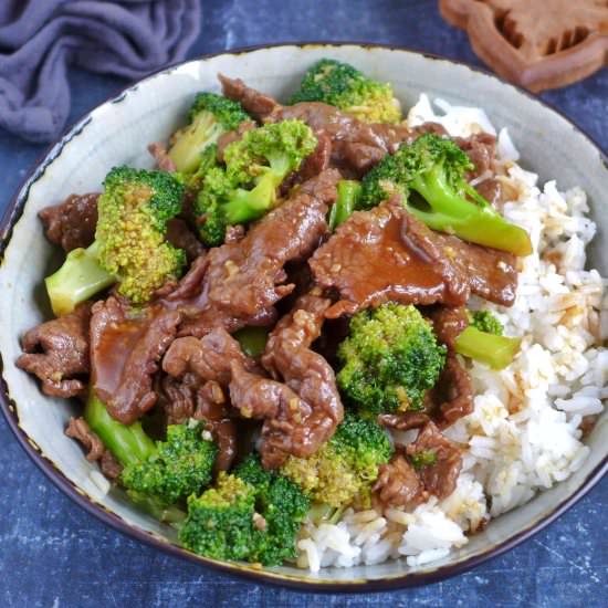 BEEF AND BROCCOLI