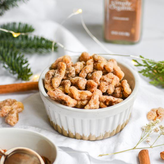 Vegan Candied Walnuts