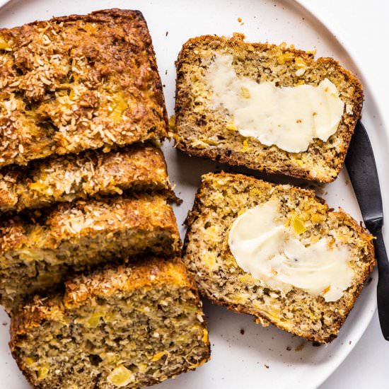 Hawaiian Banana Bread