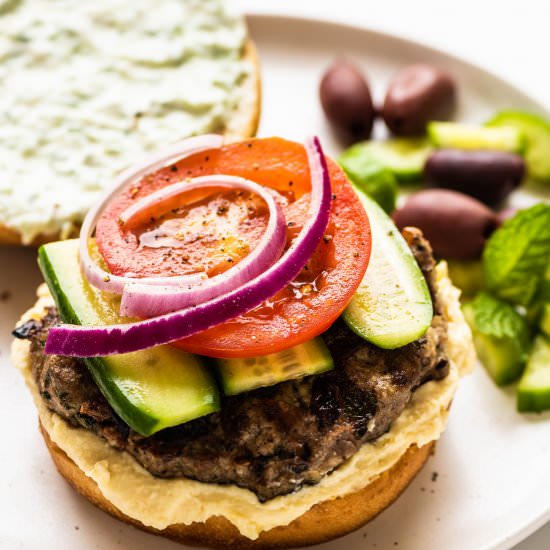Lamb Burger