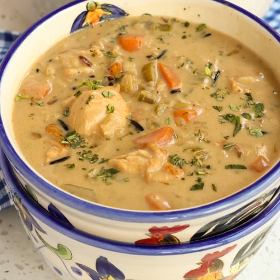 Chicken and Wild Rice Soup