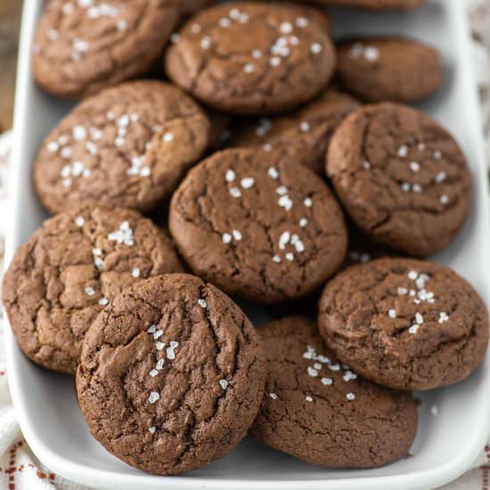 Brownie Crinkle Cookies