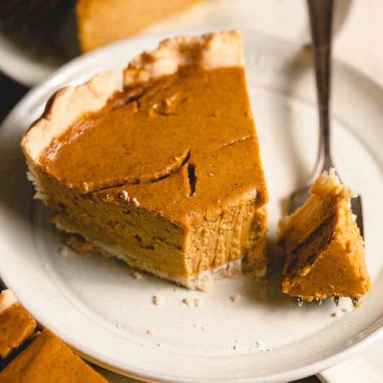 Vegan Pumpkin Pie