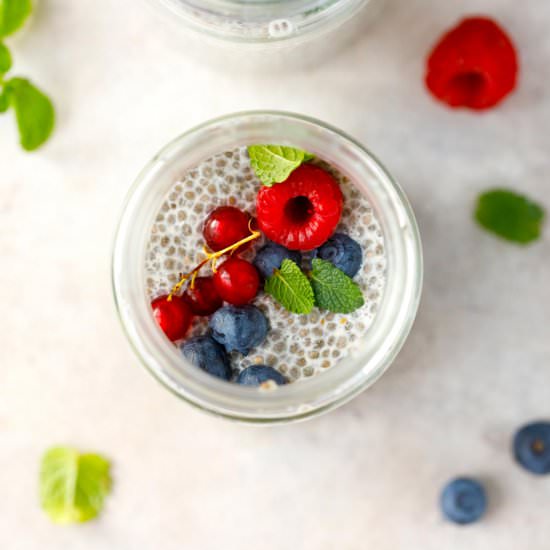 Basic Chia Pudding Recipe (With Alm