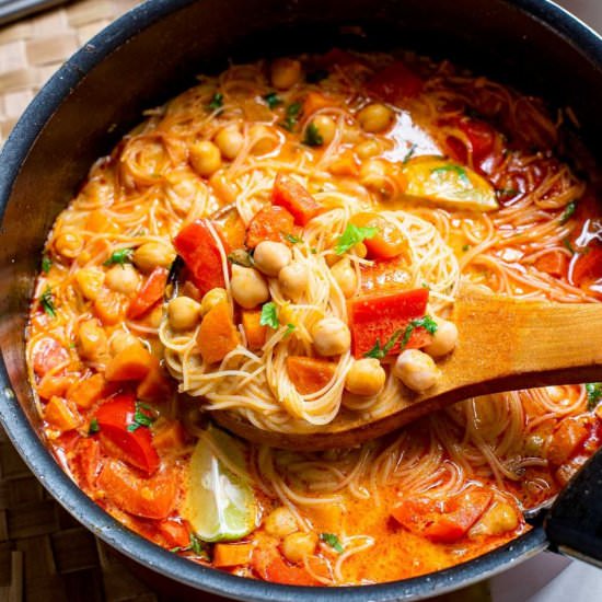 Thai Red Curry Soup