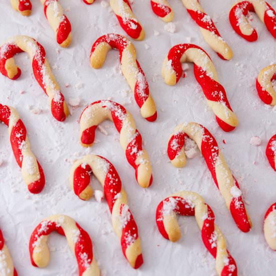 Candy Cane Cookies