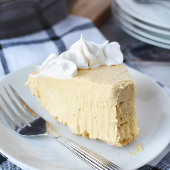 No Bake Pumpkin Cheesecake