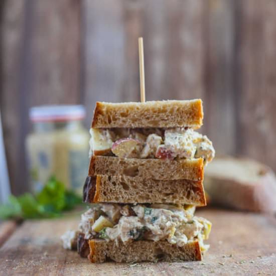 Turkey Salad Sandwiches