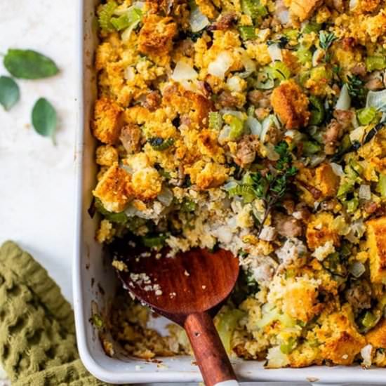 Cornbread Sausage Stuffing