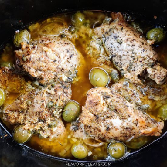 Slow Cooker Chicken Provencal