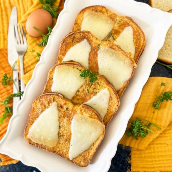 One-Pan Egg & Cheese Toast