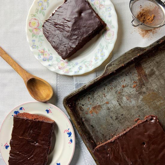 Texas sheet cake