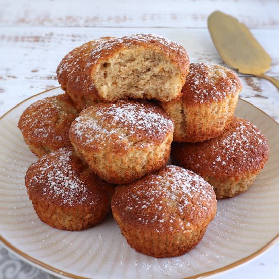 Easy banana muffins