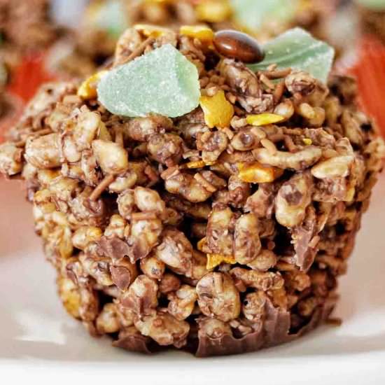 Christmas Chocolate Crackles