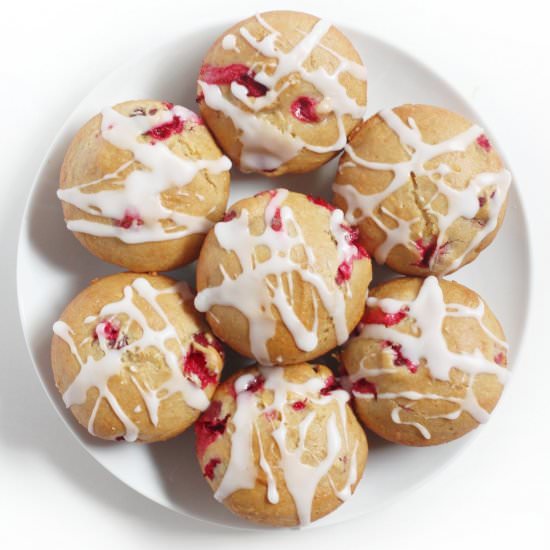 GF/V Cranberry Orange Muffins
